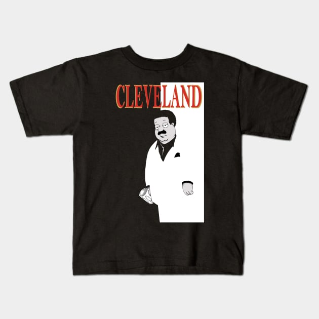 Cleveland Kids T-Shirt by ArtofBREED